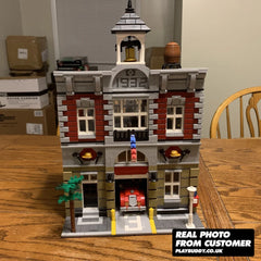 Fire Brigade Creator Building Blocks 2231PCS w/ 4 Figures (10197) ABS Kit Fire Brigade Building Blocks