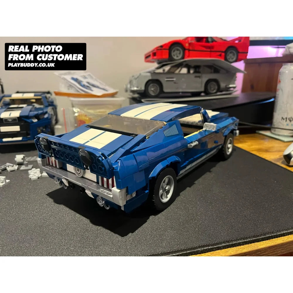 Ford Mustang Building Blocks MOC Sports Racing Car Bricks 1471PCS Ford Mustang Building Blocks