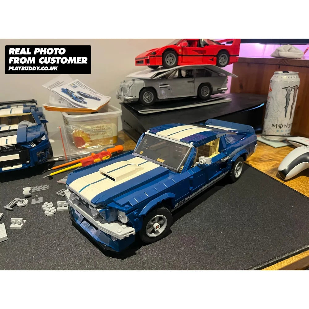 Ford Mustang Building Blocks MOC Sports Racing Car Bricks 1471PCS Ford Mustang Building Blocks
