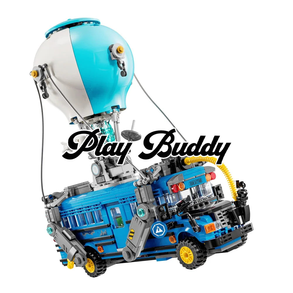 Fortnite Battle Bus Building Blocks 954PCS Assembly Bricks For Kids & Adults Fortnite Battle Bus / 954 Pieces Building