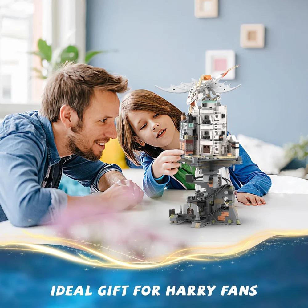 Ghost Castle Wizard Tower Magic World Dragon MOC Building Bricks Set 1056PCS Ghost Castle Building Blocks