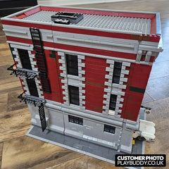 Ghostbusters Firehouse Headquarters (75827) Building Blocks 4634PCS w/ 9 Figures Ghostbusters Firehouse Headquarters