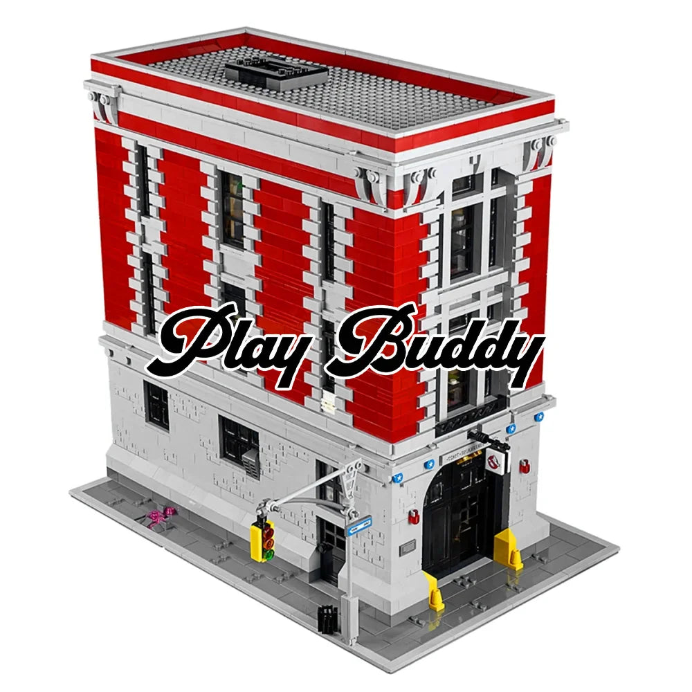 Ghostbusters Firehouse Headquarters (75827) Building Blocks 4634PCS w/ 9 Figures Ghostbusters Firehouse Headquarters