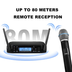 GLXD4 BETa87A Professional Wireless Microphone UHF System w/ 2 Mics GLXD4 BETa87A Microphone