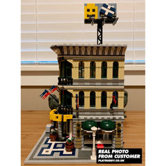 Grand Emporium Creator Building Blocks 2182PCS w/ 7 Figures (10211) ABS Kit Grand Emporium Building Blocks