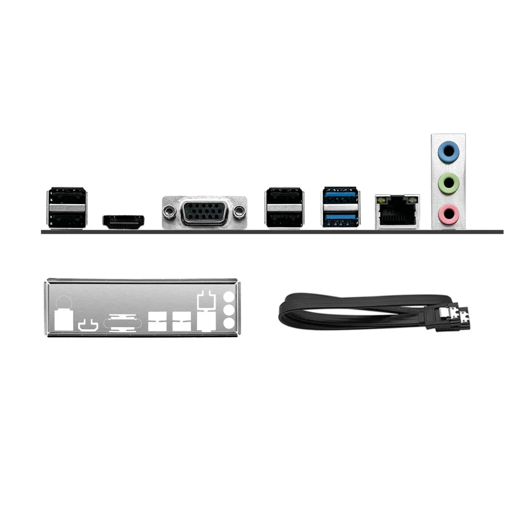 H110 Intel LGA1151 Mini-ITX Gaming Motherboard DDR4 RAM M.2 NVMe SDD VGA HDMI H110 LGA1151 Motherboard