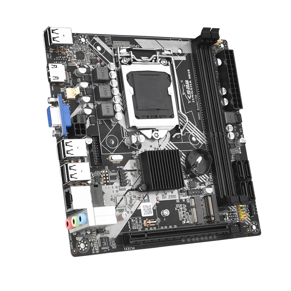 H61 Intel LGA1155 mITX Motherboard Kit + i5 3570 CPU + 8GB DDR3 RAM Bundle Motherboard + CPU + RAM Motherboard