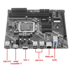 H61 Intel LGA1155 Motherboard DDR3 M.2 NVMe for Intel CPUs 2nd 3rd Gen i3 i5 i7 H61 LGA1155 Motherboard