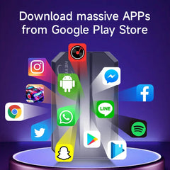 HEYINCAR CarPlay Smart AI Box Plus Wireless CarPlay & Android w/ YT Netflix IPTV HEYINCAR AI Box Apple CarPlay &