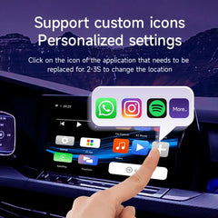 HEYINCAR CarPlay Smart AI Box Plus Wireless CarPlay & Android w/ YT Netflix IPTV HEYINCAR AI Box Apple CarPlay &