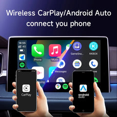 HEYINCAR CarPlay Smart AI Box Plus Wireless CarPlay & Android w/ YT Netflix IPTV HEYINCAR AI Box Apple CarPlay &