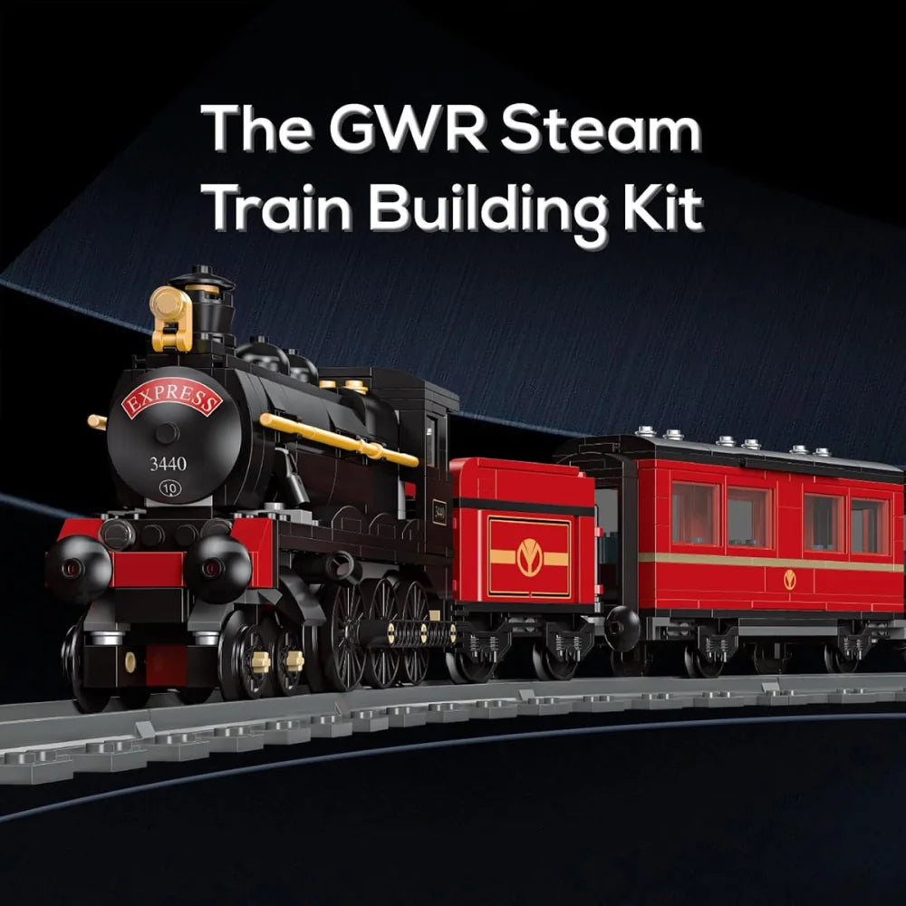 Hogwarts Express Steam Train Building Blocks Bricks 789Pcs Gift for Kids Adults Hogwarts Express Building Blocks