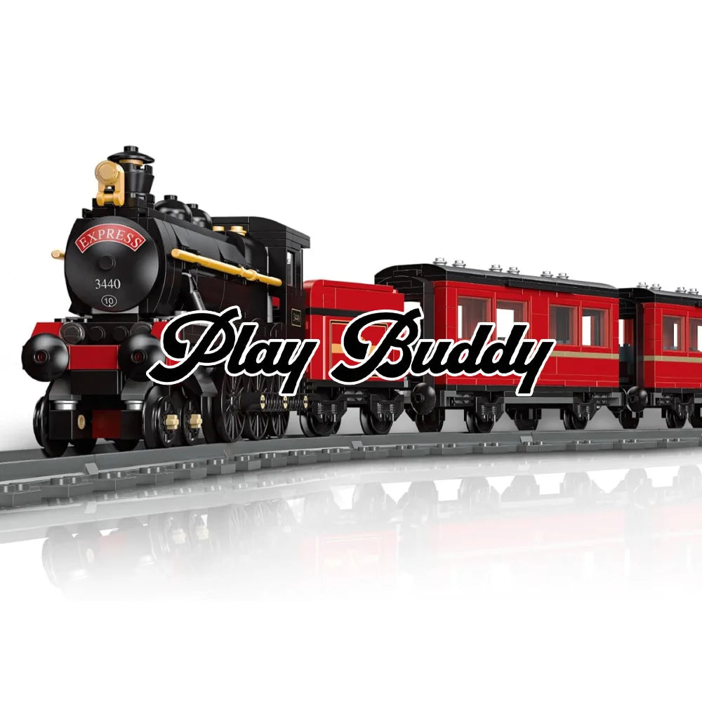 Hogwarts Express Steam Train Building Blocks Bricks 789Pcs Gift for Kids Adults Hogwarts Express Building Blocks