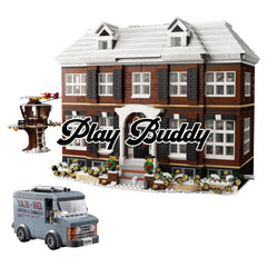 Home Alone Mansion 3955PCS Building Blocks MOC Bricks w/ 5 Mini Figures Home Alone Mansion Building Blocks