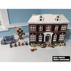 Home Alone Mansion 3955PCS Building Blocks MOC Bricks w/ 5 Mini Figures Home Alone Mansion Building Blocks