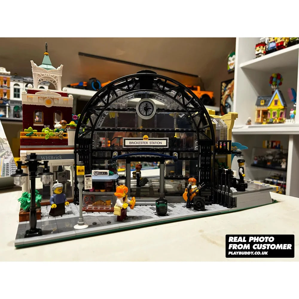 Ideas The Meeting Point Station Building Block City Architecture Model 2720PCS The Meeting Point Building Blocks