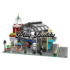 Ideas The Meeting Point Station Building Block City Architecture Model 2720PCS The Meeting Point Building Blocks