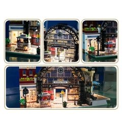 Ideas The Meeting Point Station Building Block City Architecture Model 2720PCS The Meeting Point Building Blocks