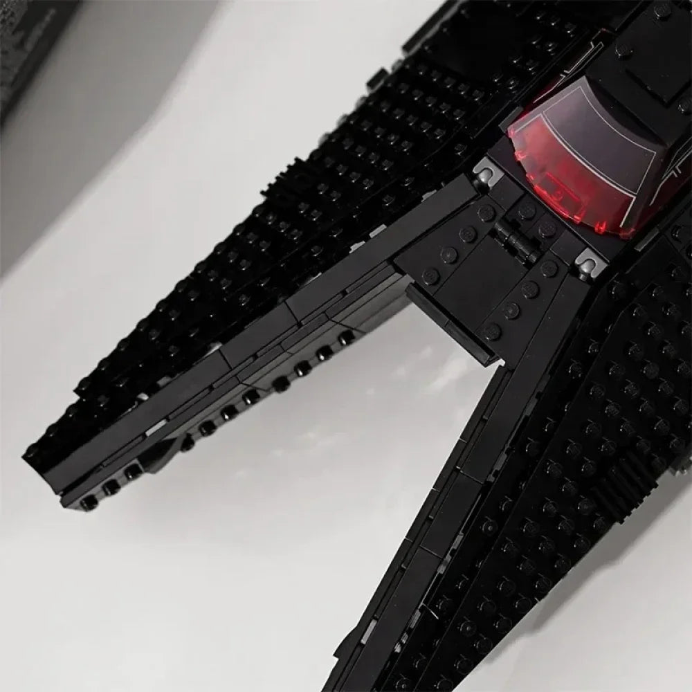 Inquisitor Transport Scythe Phi Class Shuttle Building Blocks 989PCS MOC Bricks Phi Class Shuttle Building Blocks