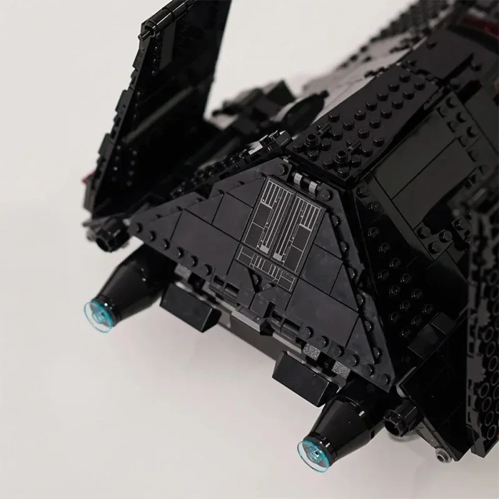 Inquisitor Transport Scythe Phi Class Shuttle Building Blocks 989PCS MOC Bricks Phi Class Shuttle Building Blocks