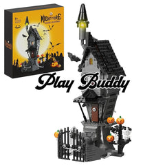 Jack Skellington’s House Building Blocks Nightmare Night Before Christmas Gift Jack Skellington’s House Building Blocks