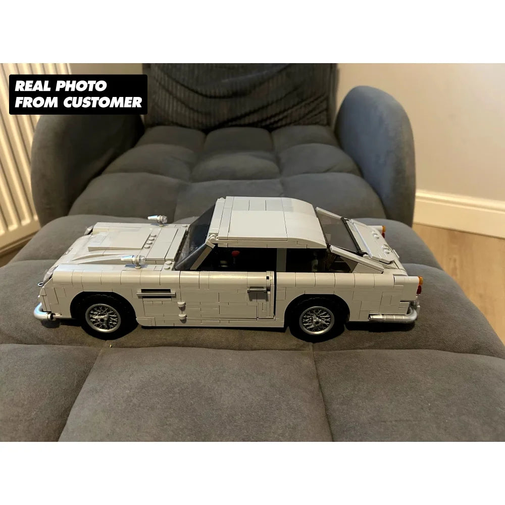 James Bond 007 Aston Martin DB5 Building Blocks 1439PCS Assembly Bricks Gift Aston Martin DB5 Building Blocks
