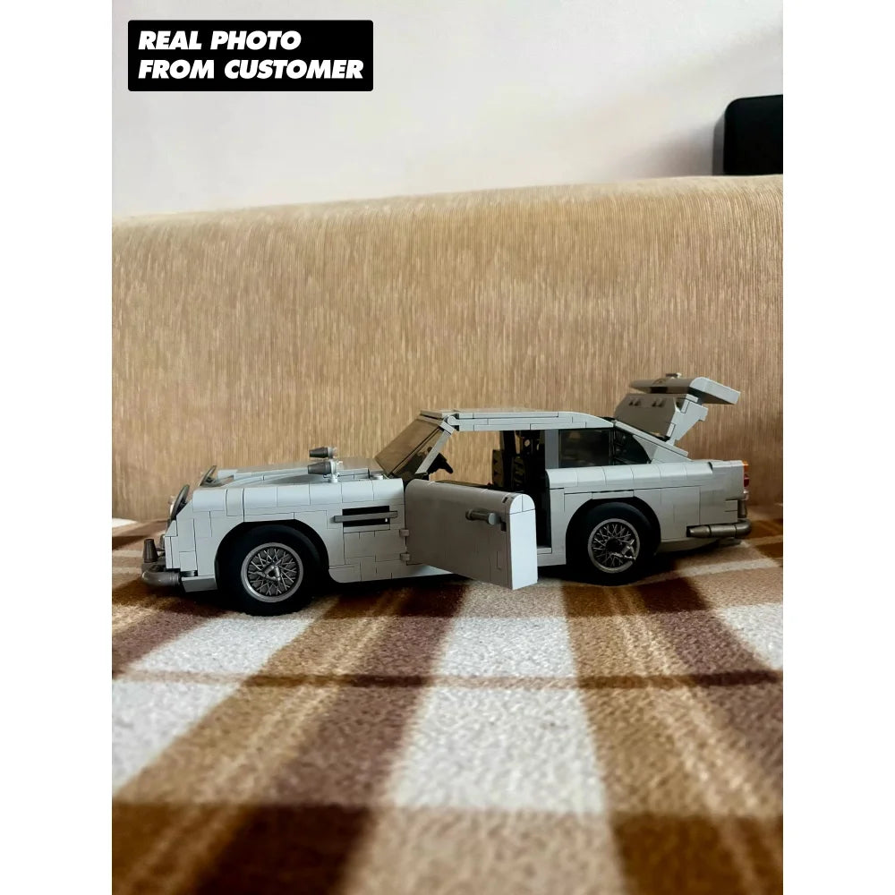 James Bond 007 Aston Martin DB5 Building Blocks 1439PCS Assembly Bricks Gift Aston Martin DB5 Building Blocks