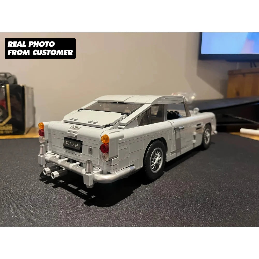 James Bond 007 Aston Martin DB5 Building Blocks 1439PCS Assembly Bricks Gift Aston Martin DB5 Building Blocks