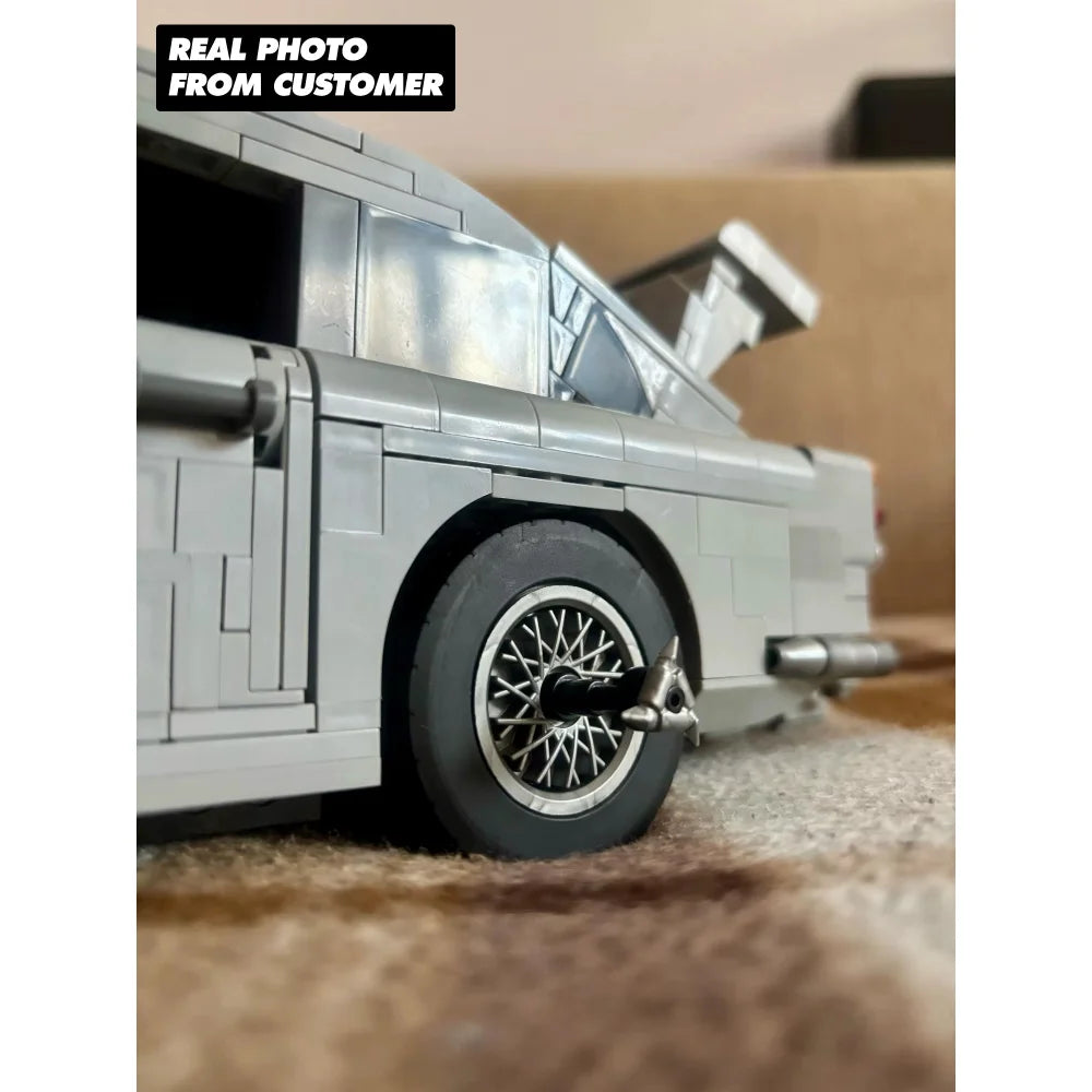 James Bond 007 Aston Martin DB5 Building Blocks 1439PCS Assembly Bricks Gift Aston Martin DB5 Building Blocks