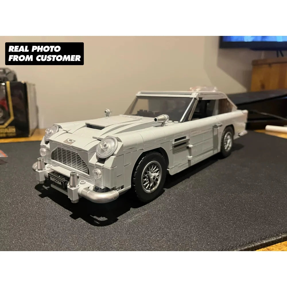 James Bond 007 Aston Martin DB5 Building Blocks 1439PCS Assembly Bricks Gift Aston Martin DB5 Building Blocks