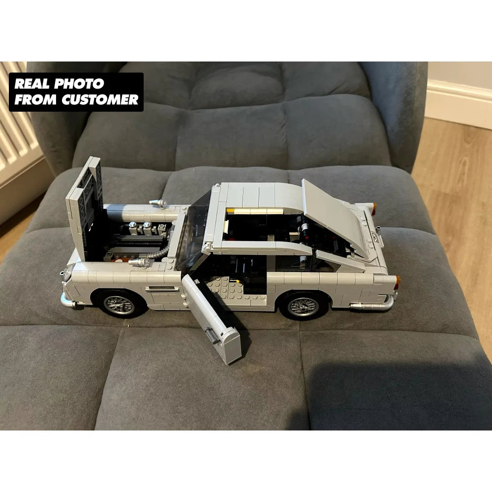 James Bond 007 Aston Martin DB5 Building Blocks 1439PCS Assembly Bricks Gift Aston Martin DB5 Building Blocks