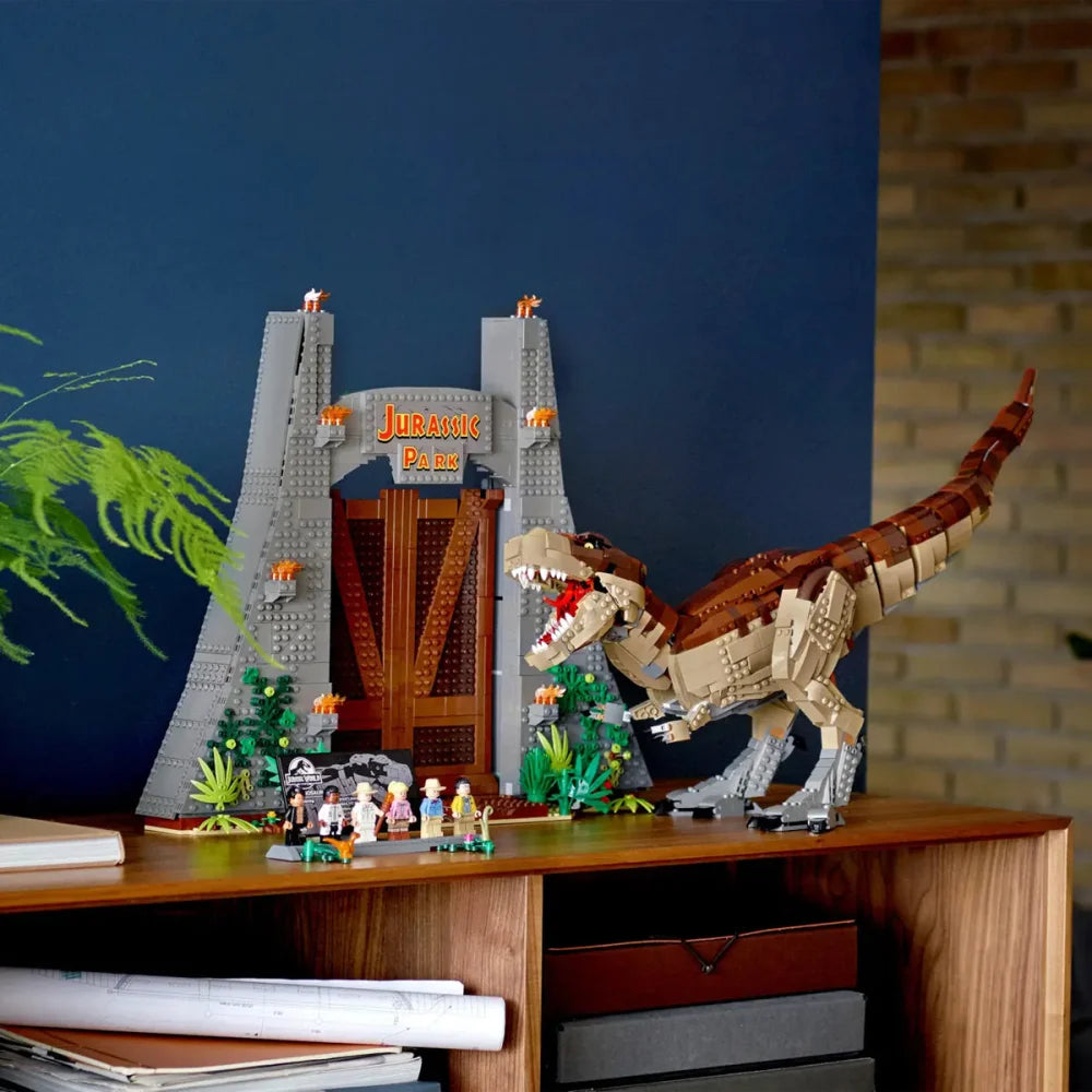 Jurassic Park: T. Rex Rampage (75936) Building Blocks 3120PCS w/ 6 Figures T. Rex Rampage Building Blocks