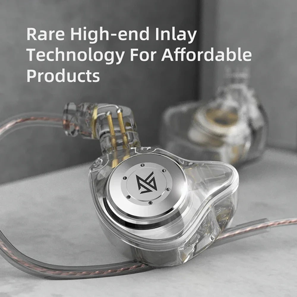 KZ EDX Pro In-Ear Stage Monitor Headphone Dual Magnetic Dynamic Unit Earphone Headphones