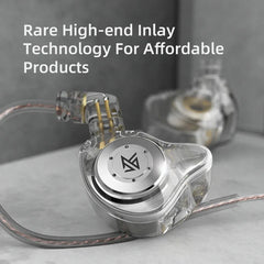 KZ EDX Pro In-Ear Stage Monitor Headphone Dual Magnetic Dynamic Unit Earphone Headphones