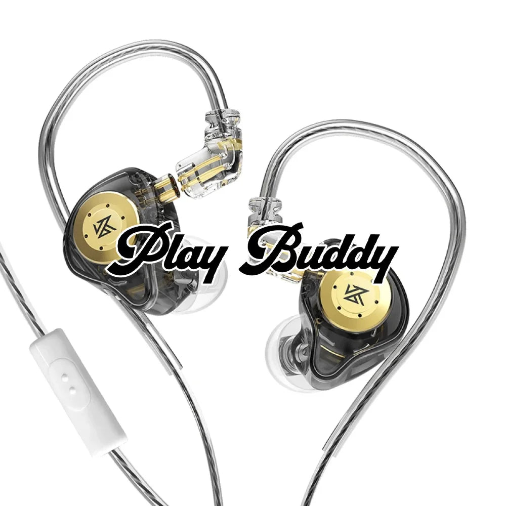KZ EDX Pro In-Ear Stage Monitor Headphone Dual Magnetic Dynamic Unit Earphone Headphones