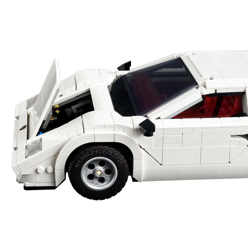 Lamborghini Countach 5000 Quattrovalvole (10337) 1506PCS Car Building Blocks Lamborghini Countach 5000 / 1506 Pieces