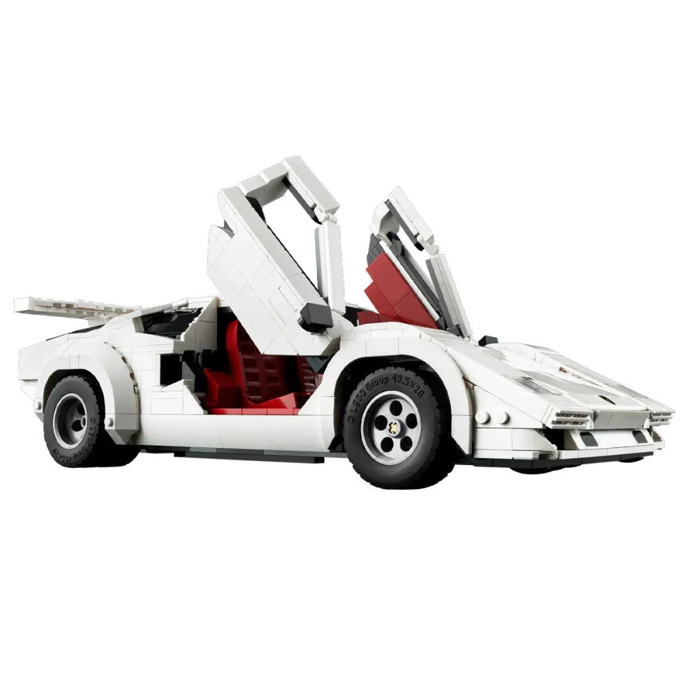 Lamborghini Countach 5000 Quattrovalvole (10337) 1506PCS Car Building Blocks Lamborghini Countach 5000 / 1506 Pieces
