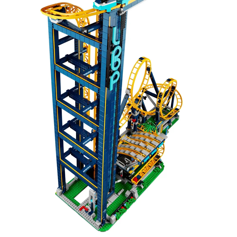 Loop Coaster (10303) Roller Coaster Building Blocks 3756PCS w/ 11 Figures Loop Coaster / Included Building Blocks