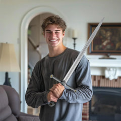 LOTR Lord Of The Rings Sword Building Blocks Set 115cm Weapon Model Kit Gift Building Blocks