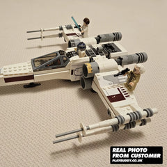 Luke Skywalker’s X Wing Fighter (75301) Building Blocks w/ 4 Figures Luke Skywalker’s X Wing Fighter Building Blocks