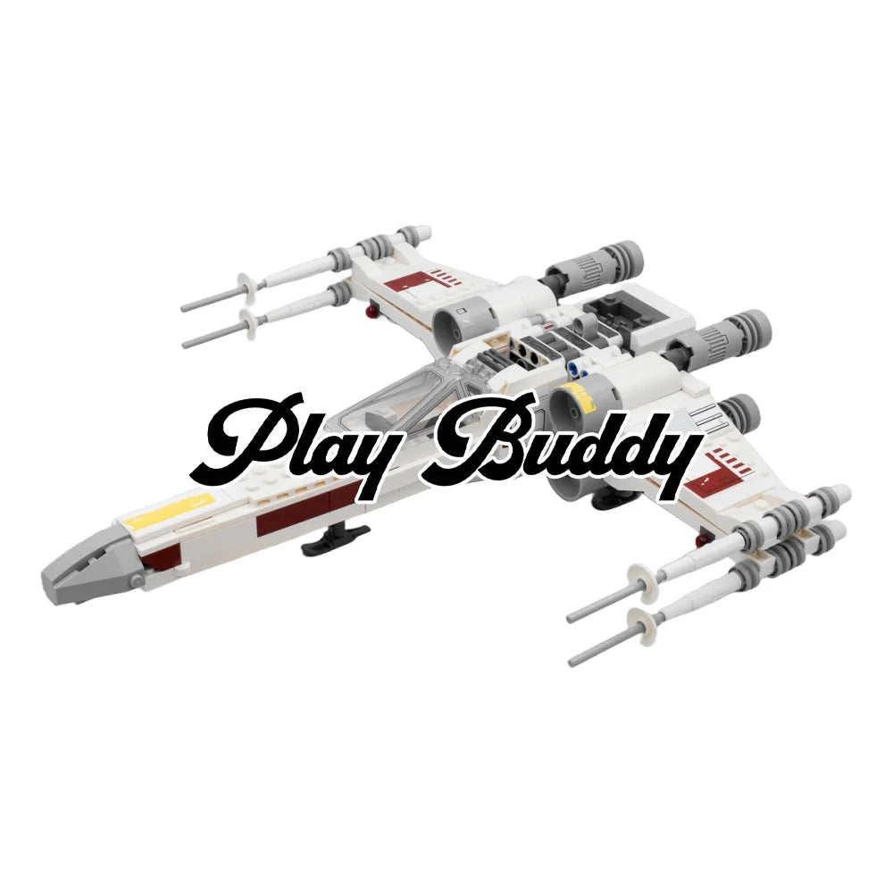 Luke Skywalker’s X Wing Fighter (75301) Building Blocks w/ 4 Figures Luke Skywalker’s X Wing Fighter Building Blocks