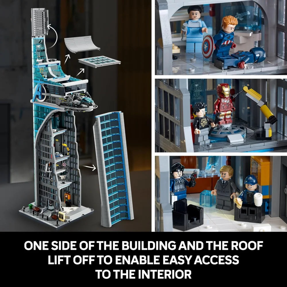 Marvel Avengers Tower (76269) 5201PCS Building Blocks w/ 31 Figurines Avengers Tower / Included Building Blocks