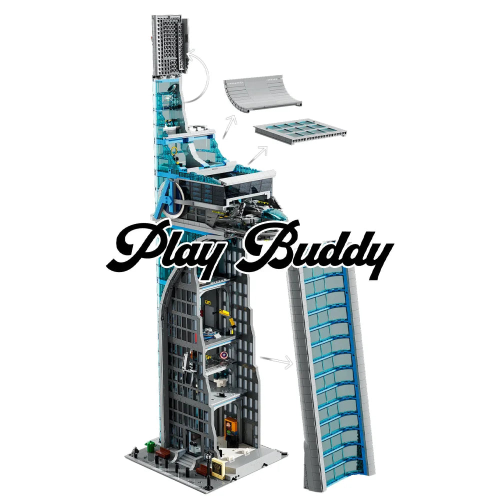 Marvel Avengers Tower (76269) 5201PCS Building Blocks w/ 31 Figurines Avengers Tower / Included Building Blocks