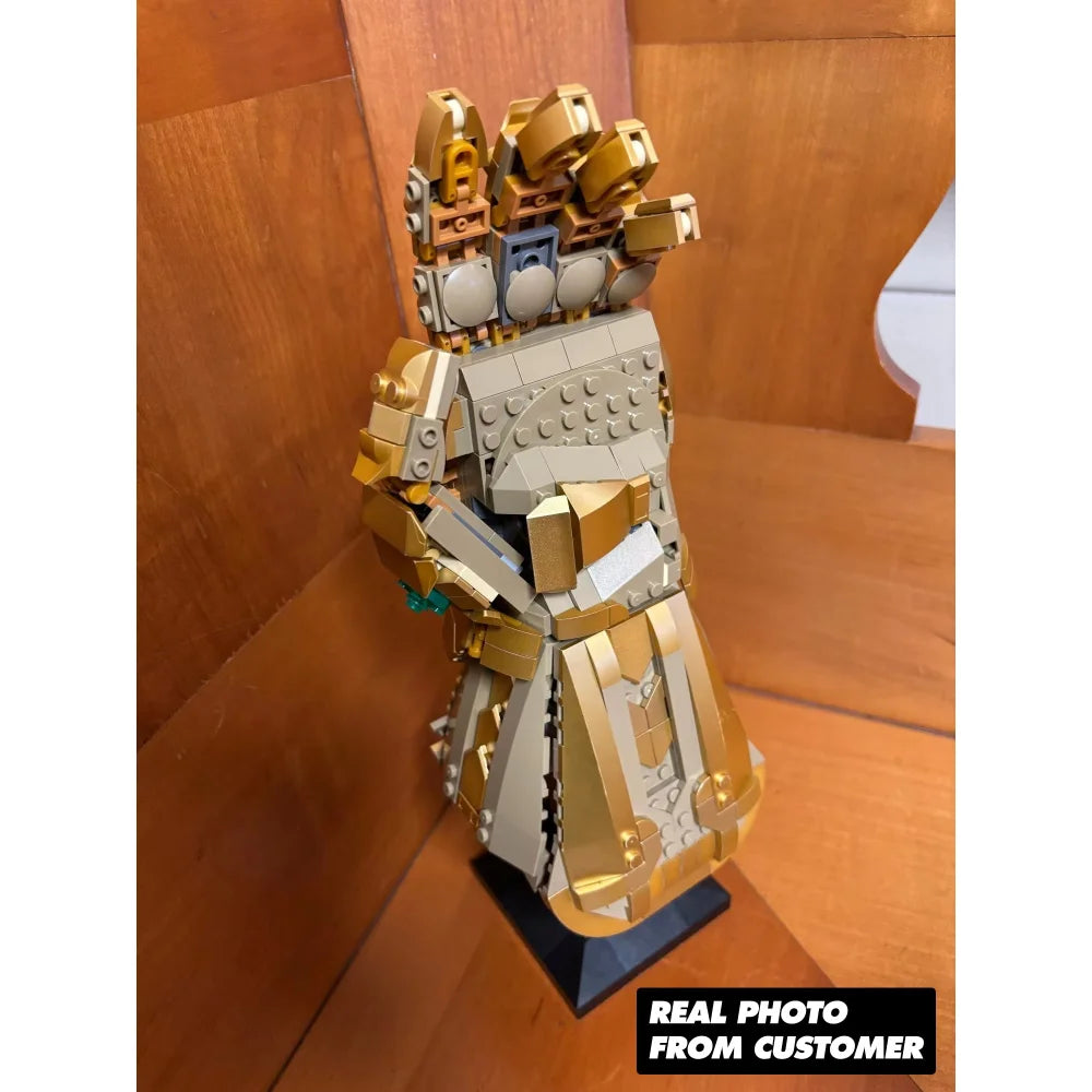 Marvel Thanos Heroes Infinity Gauntlet 596PCS Bricks Glove Model Building Blocks Infinity Gauntlet Building Blocks