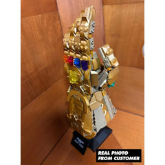 Marvel Thanos Heroes Infinity Gauntlet 596PCS Bricks Glove Model Building Blocks Infinity Gauntlet Building Blocks