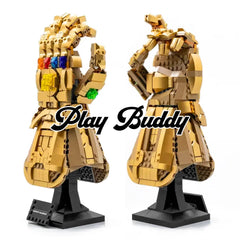 Marvel Thanos Heroes Infinity Gauntlet 596PCS Bricks Glove Model Building Blocks Infinity Gauntlet Building Blocks