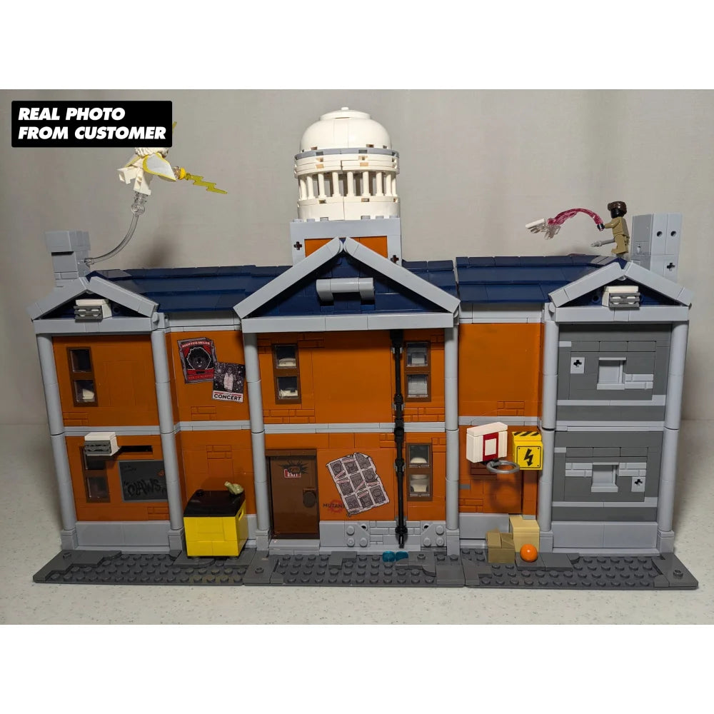 Marvel X Men: The X Mansion 3093PCS Building Blocks Bricks with 10 Figures The X Mansion Building Blocks