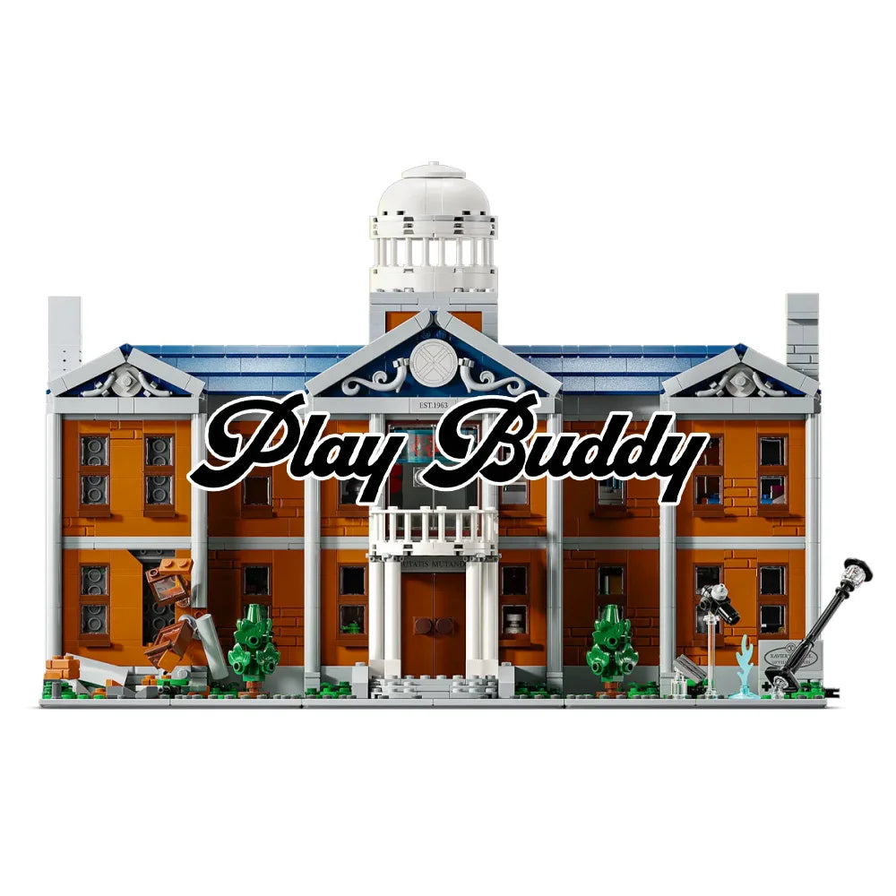 Marvel X Men: The X Mansion 3093PCS Building Blocks Bricks with 10 Figures The X Mansion Building Blocks