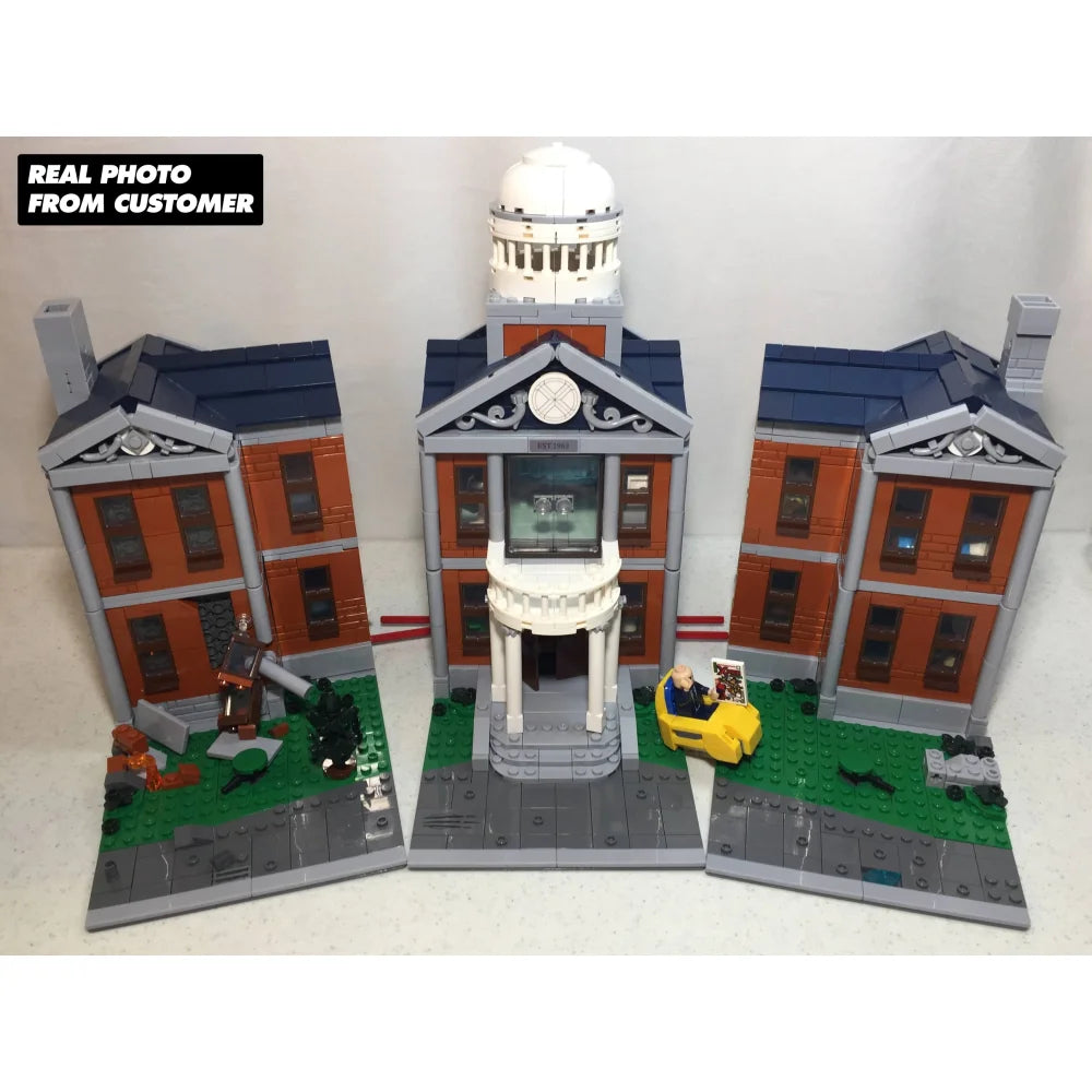 Marvel X Men: The X Mansion 3093PCS Building Blocks Bricks with 10 Figures The X Mansion Building Blocks