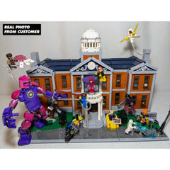 Marvel X Men: The X Mansion 3093PCS Building Blocks Bricks with 10 Figures The X Mansion Building Blocks